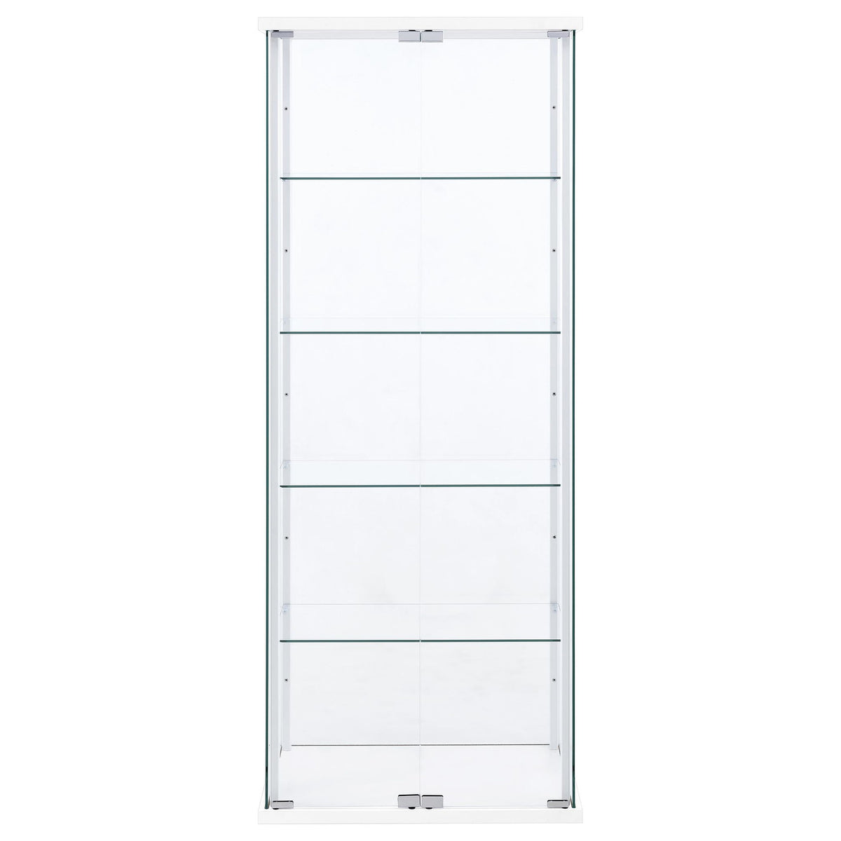 Hyacinth - 4 Shelf Curio Cabinet
