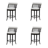 Telia - Upholstered Swivel Counter Height Barstool