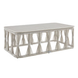 Breeze - Powder Coated Metal Outdoor Conversation Set With Cushions