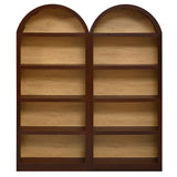 Freestanding Tall Bookshelves (Set of 2)