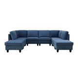 8 Piece Modular U - Shape Sectional Sofa