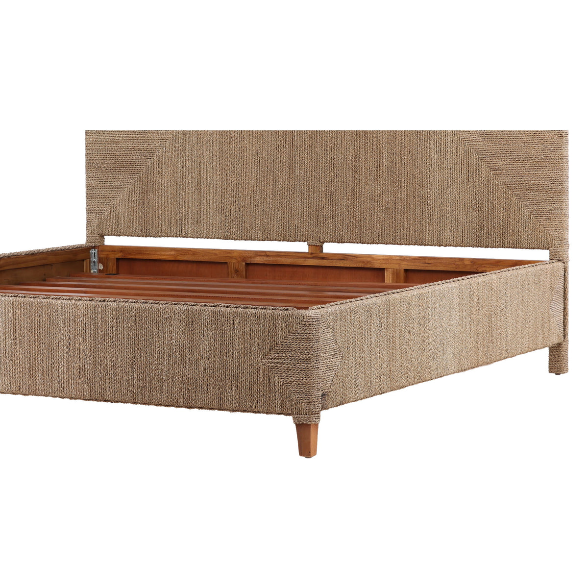Lisbon - King Bed - Light Brown