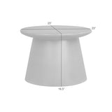 Calcifer - Indoor Outdoor Coffee Table - Charstone Concrete Finish