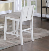 Graham - 20" Upholstered Seat Counter Height Chair (Set of 2) - Chair Sets - Alpine Outlets