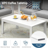 Modern Rectangle Outdoor Coffee Table