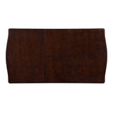 Dining Table With Built In Butterfly Leaf, Rectangle Shape, Extendable - Espresso