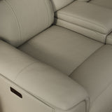 Oslo - Dual Power Reclining Loveseat With Console
