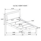Dulcey - Bedroom Set With LED Lighting
