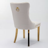 Nikki - Modern, High-End Tufted Dining Chair (Set of 2)