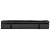 15" Euro Top Gel Memory Foam Hybrid Mattress With Pocket Coils, Cooling & Edge Support - Black - Queen