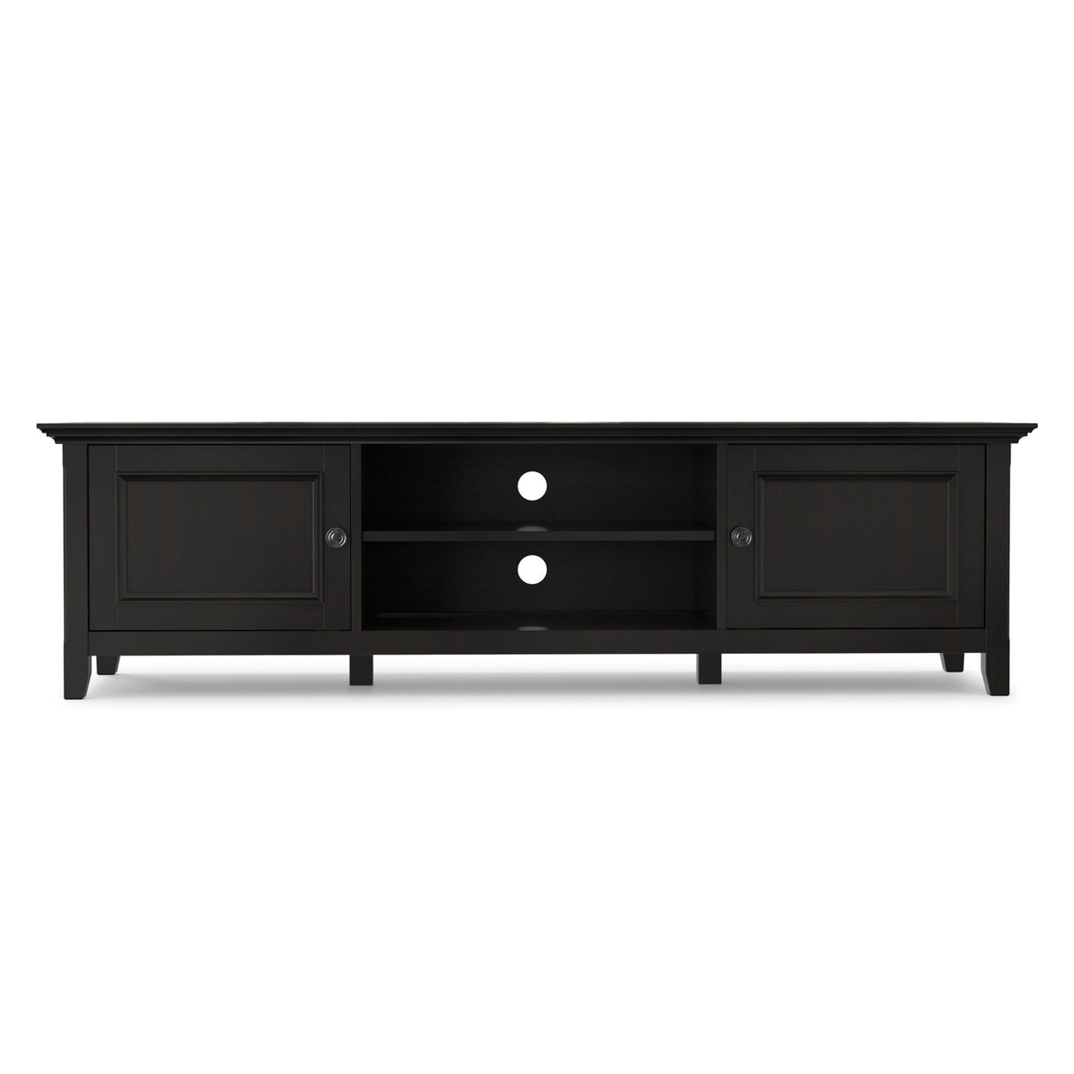 Amherst - Low TV Media Stand - Hickory Brown