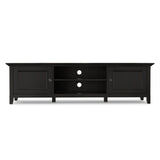 Amherst - Low TV Media Stand - Hickory Brown