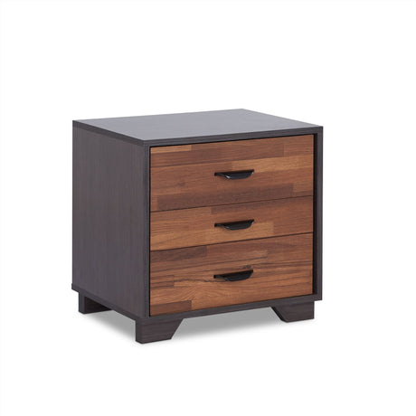 Eloy - Accent Table - Walnut / Espresso - Accent Nightstands - Alpine Outlets