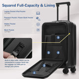 Hardside Luggage Set 5 Piece With Front Opening