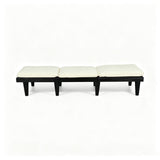 Ariana - Chaise Lounge With Cushion For Outdoor - Black