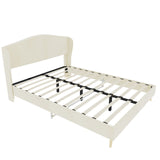 Upholstered Bed, Tufted Headboard, Comfortable Sleep