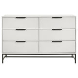 Taraval - 6 Drawer Bedroom Dresser - White