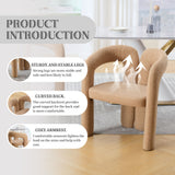 Coolmore Contemporary Designed Accent / Dining Chair With Armrests