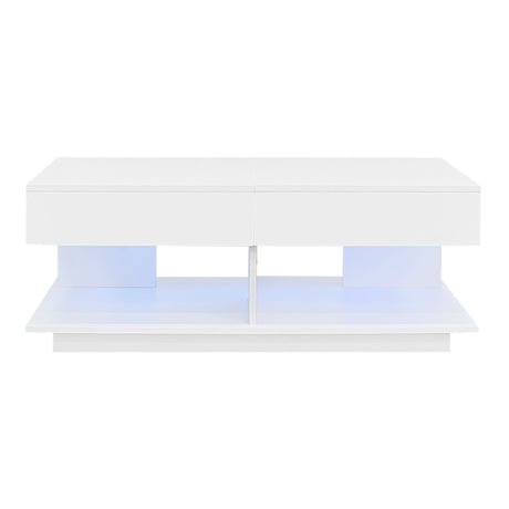Multifunctional Adjustable Coffee Table With Hidden Storage Space For Living Room