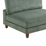 Armless Chair For Living Room - Sage