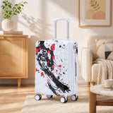 Luggage With Combination Lock, Lightweight Carry-On Suitcase