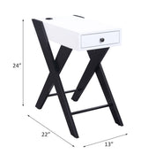 Fierce - Accent Table With Built In USB Port