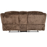 Contemporary Motion Loveseat With Console Storage