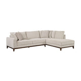2 - Piece Sectional Taupe Chenille with Right Chaise - 🟢 Living Room Furniture available at Alpine Outlets in Denver