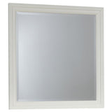 Sandy Beach Dresser Mirror Cream White