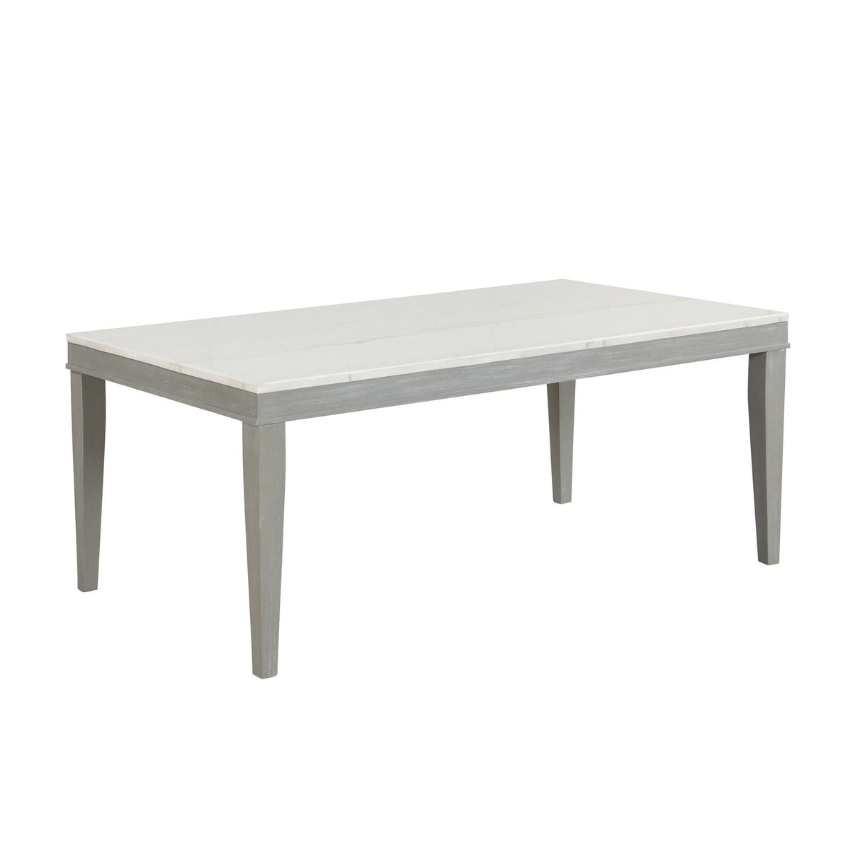 Essence - 70" Rectangle Dining Table With Marble Top