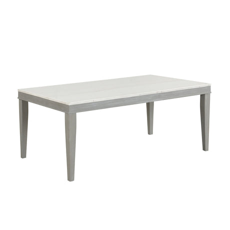 Essence - 70" Rectangle Dining Table With Marble Top