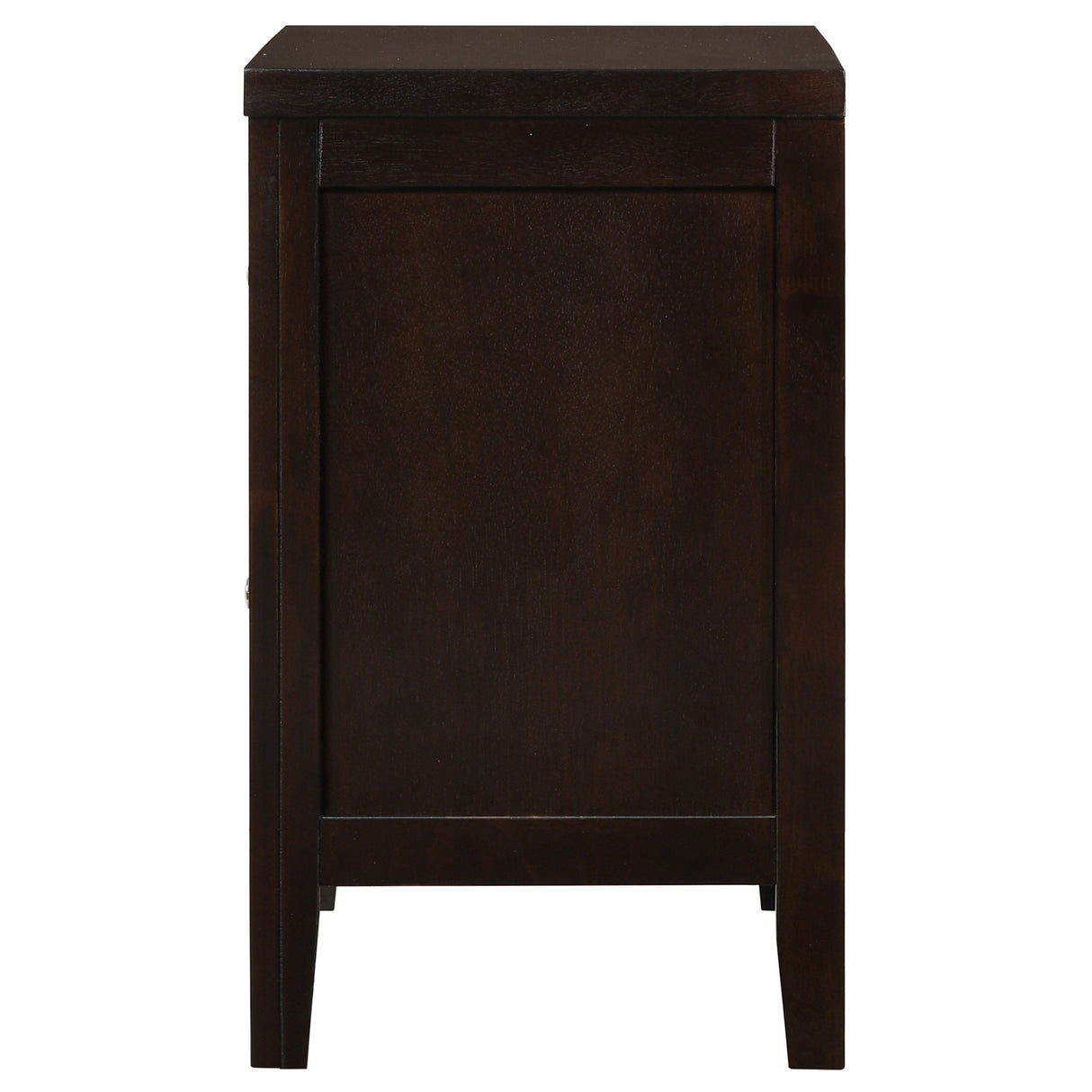 Carlton 2-Drawer Nightstand in Cappuccino