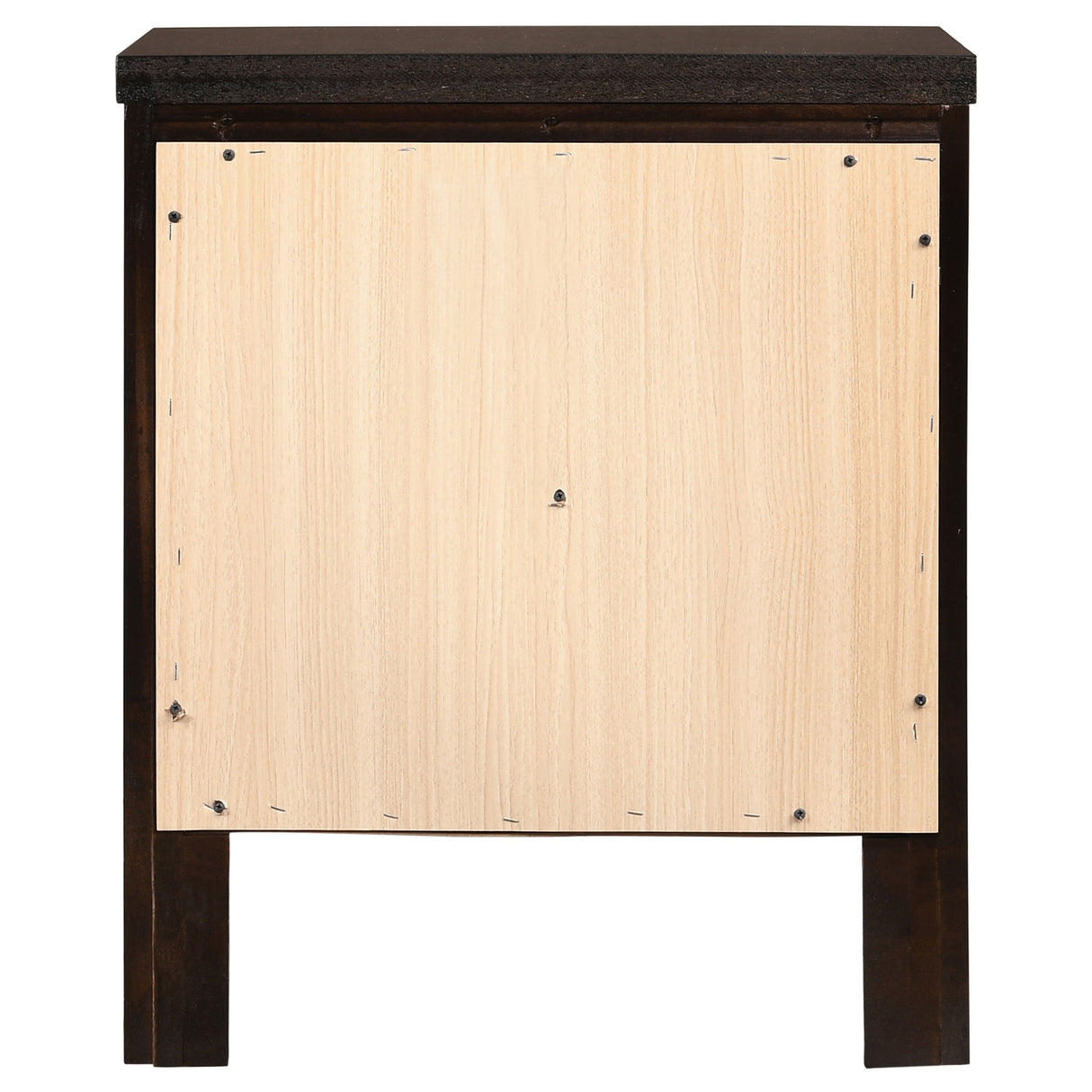 Carlton 2-Drawer Nightstand in Cappuccino