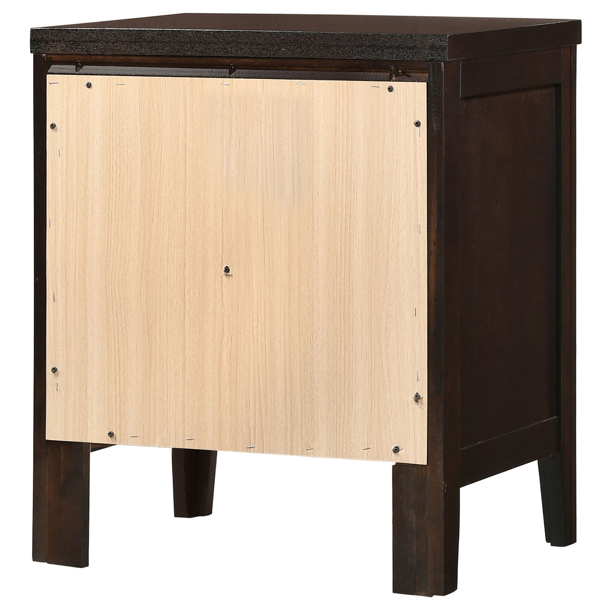 Carlton 2-Drawer Nightstand in Cappuccino