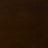 Louis Philippe 2-Drawer Nightstand Cappuccino