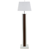 Echolls - Lamp With Scalloped Accents And Mirror Detail