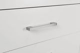 Jessica 2-Drawer Nightstand in Snow White