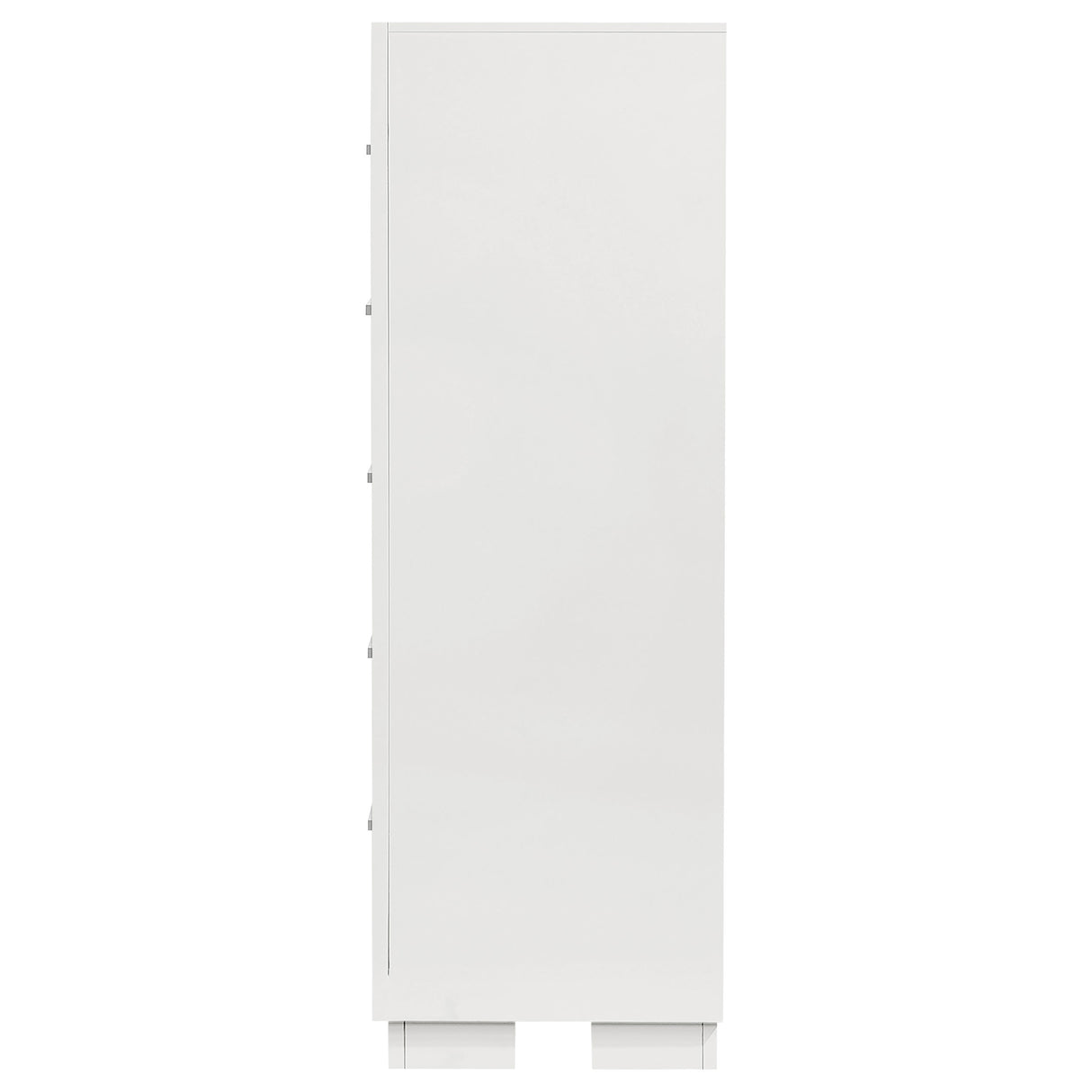 Jessica 5-Drawer Chest in Snow White