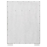 Jessica 5-Drawer Chest in Snow White