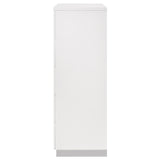Felicity 5-Drawer Chest - White High Gloss