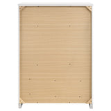 Felicity 5-Drawer Chest - White High Gloss