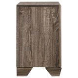 Kauffman 2-Drawer Nightstand in Washed Taupe
