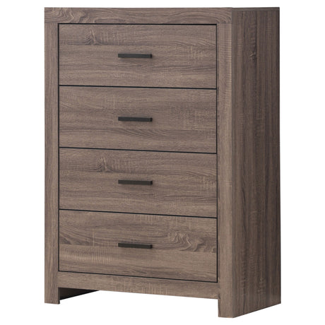 Brantford 4-Drawer Chest in Barrel Oak