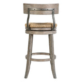 Stool With Natural Seagrass Seat