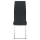 High Back Side Chairs Dining Chairs With Padded Upholstery (Set of 4)