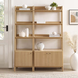 21" and 33" Tiered Display Bookshelves - Set of 2 - Bookcases available at Alpine Outlets in Denver