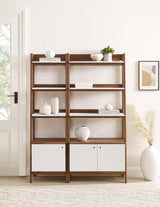 21" and 33" Tiered Display Bookshelves - Set of 2 - Bookcases available at Alpine Outlets in Denver