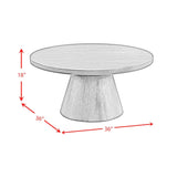 Portland - Round Coffee Table