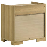 Hyland 2-Drawer Nightstand Bedside Table Natural