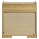 Hyland 2-Drawer Nightstand Bedside Table Natural